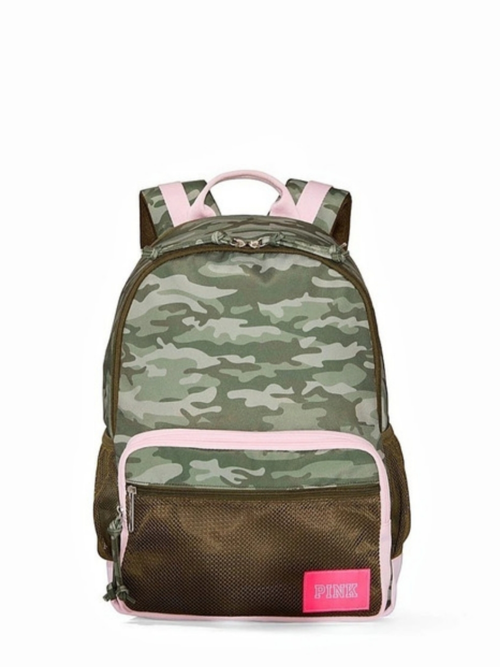 PINK Camo Backpack in Green & NWT